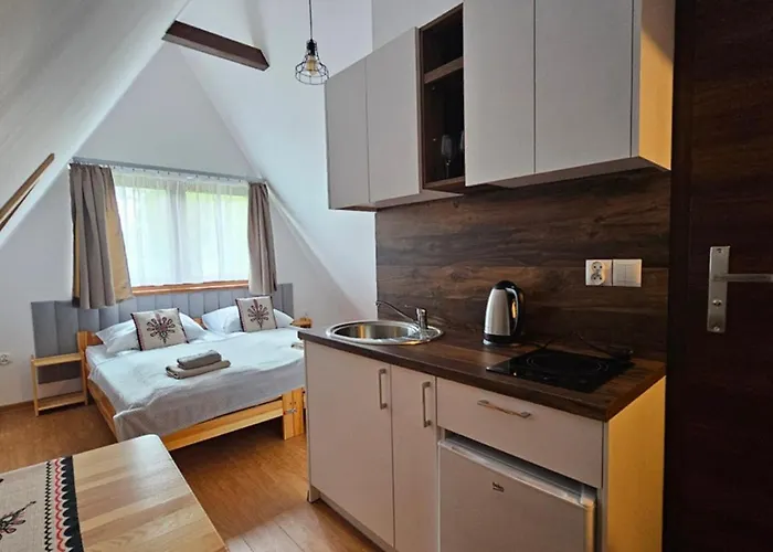 Mala Laka Jacuzzi & Sauna ベッド・アンド・ブレックファスト ザコパネ